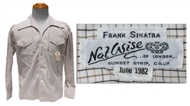 Frank Sinatras Own Custom-Shirt With His Label